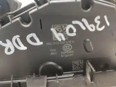 Автозапчастина б/у ЗАМОК ПЕРЕДНІЙ ПРАВІ ДВЕРІ для VOLKSWAGEN CADDY V FURGONETA/MONOVOLUMEN (SBA, SBH)  Посилання на OEM IAM 5TB837016C  