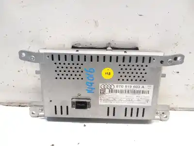 Second-hand car spare part MULTIFUNCTION DISPLAY for AUDI A4 B8 (8K2)  OEM IAM references 8T0919603A  