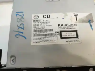 Pezzo di ricambio per auto di seconda mano IMPIANTO AUDIO / RADIO CD per MAZDA CX-5 (KE, GH)  Riferimenti OEM IAM GMD7669C0E  