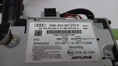 İkinci el araba yedek parçası GPS NAVIGASYON SISTEMI için AUDI A3 SPORTBACK (8VA, 8VF)  OEM IAM referansları   