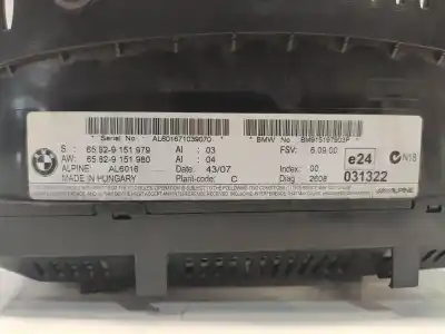 Second-hand car spare part multifunction display for bmw 3 (e90) 320 d oem iam references bm915197903p  