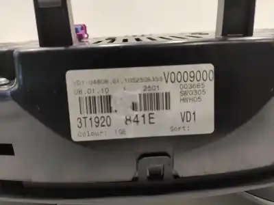 Pezzo di ricambio per auto di seconda mano pannello degli strumenti per skoda superb combi (3t5) 2.0 tdi dpf riferimenti oem iam 3t1920841e  