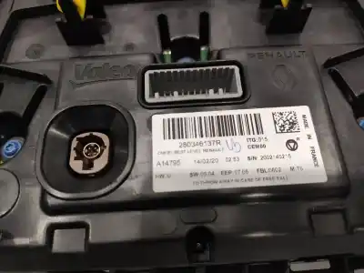 Second-hand car spare part MULTIFUNCTION DISPLAY for RENAULT CLIO V (B7_)  OEM IAM references 280346137R  