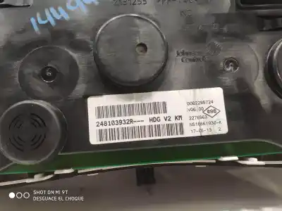 Pièce détachée automobile d'occasion compteur de vitesse tableau de bord pour dacia lodgy (js_) 1.5 dci références oem iam 248103932r  