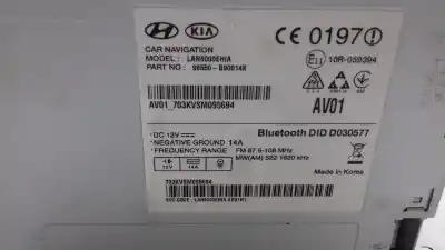 Piesă de schimb auto la mâna a doua sistem audio / cd radio casetofon pentru hyundai i10 go plus referințe oem iam   