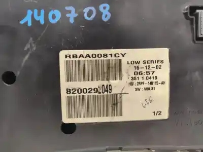 Автозапчасти б/у ПРИБОРНАЯ ДОСКА за RENAULT MEGANE II (BM0/1_, CM0/1_)  ссылки OEM IAM 8200292049  