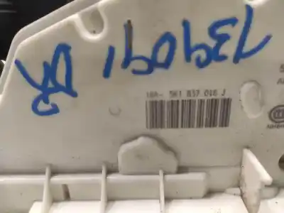 Автозапчастина б/у ЗАМОК ПЕРЕДНІЙ ПРАВІ ДВЕРІ для SEAT LEON ST (5F8)  Посилання на OEM IAM 5K1837016J  