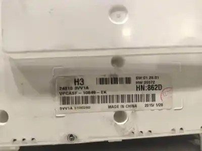 Peça sobressalente para automóvel em segunda mão quadrante por nissan note (e12) 1.5 dci referências oem iam 248103vv1a  