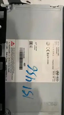 Second-hand car spare part audio system / radio cd for hyundai i30 (pde, pd, pden) 1.5 oem iam references 96150g4310ret  