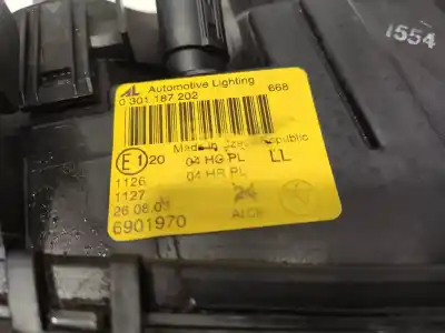 Peça sobressalente para automóvel em segunda mão farol / farolim direito por bmw 3 compact (e46) 316 ti referências oem iam 6901970  