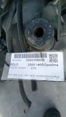 Gebrauchtes Autoersatzteil getriebe zum volkswagen polo (6n2) 1.4 16v oem-iam-referenzen 85300053fx  