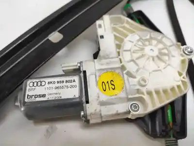 Автозапчастина б/у регулятор переднього правого скла для audi a4 b8 (8k2) 2.0 tdi посилання на oem iam 8k0959802a   Автозапчастина б/у регулятор переднього правого скла для audi a4 b8 (8k2) 2.0 tdi посилання на oem iam 8k0959802a