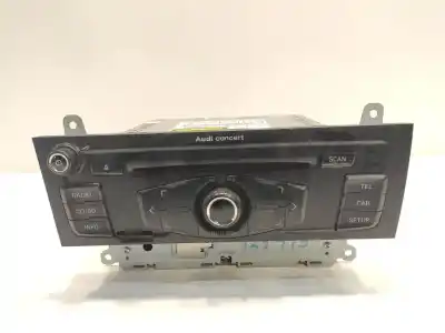 Автозапчастина б/у АУДІО СИСТЕМА / РАДІО CD для AUDI A4 B8 (8K2)  Посилання на OEM IAM 8T1035186B  