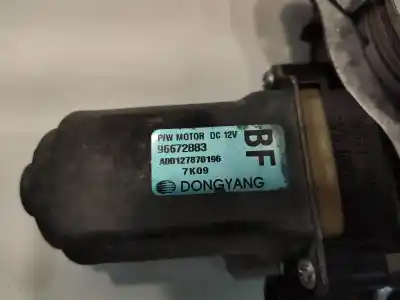 Second-hand car spare part PASSENGER SIDE RIGHT WINDOW REGULATOR for OPEL ANTARA A (L07)  OEM IAM references 95391356  