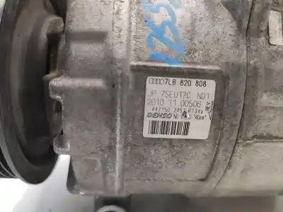 Second-hand car spare part air conditioning compressor for audi q7 (4lb) 3.0 tdi quattro oem iam references 7l6820808  