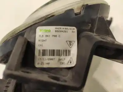 Peça sobressalente para automóvel em segunda mão farol / projetor de nevoeiro direito por porsche cayenne (9pa) 3.6 referências oem iam 7l5941700c  
