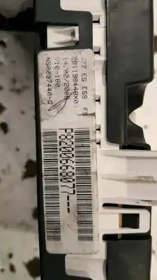 Автозапчастина б/у панель інструментів для renault modus / grand modus (f/jp0_) 1.2 (jp0c, jp0k, fp0c, fp0k, fp0p, jp0p, jp0t) посилання на oem iam 8200668077