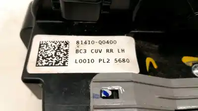 Автозапчастина б/у замок дверей заднього лівого для hyundai bayon (bc3) 1.0 t-gdi посилання на oem iam 81410q0400