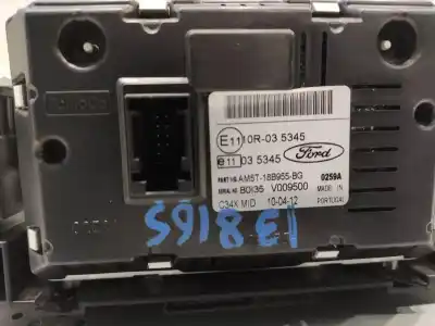 Second-hand car spare part multifunction display for ford focus iii 1.0 ecoboost oem iam references am5t18b955bg  