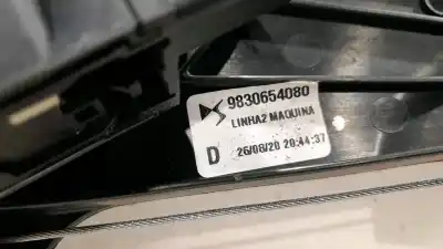 Автозапчастина б/у регулятор скла заднього правого для ds ds 7 crossback (j_) 2.0 bluehdi 180 (jjehzr) посилання на oem iam 9830654080  