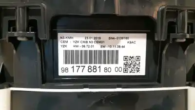 Peça sobressalente para automóvel em segunda mão QUADRANTE por CITROEN BERLINGO (ER_, EC_)  Referências OEM IAM 9817788180  