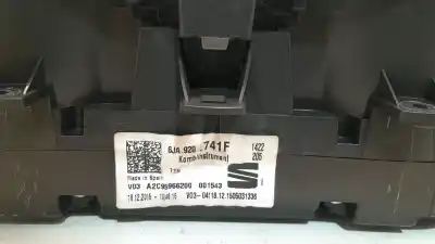 Second-hand car spare part dashboard for seat toledo iv (kg3) 1.6 tdi oem iam references 6ja920741f  