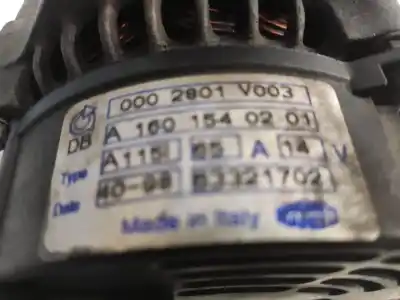 Second-hand car spare part alternator for ford transit connect  oem iam references a1601540201  