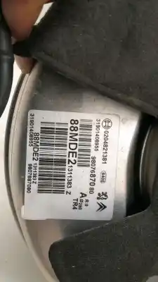 Автозапчасти б/у тормозной серво за ds ds 7 crossback (j_) 2.0 bluehdi 180 (jjehzr) ссылки oem iam 9807687080