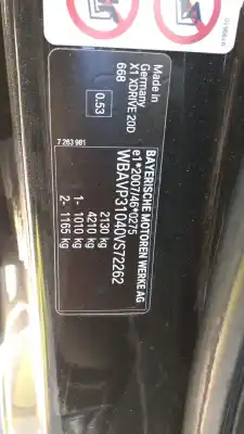 Peça sobressalente para automóvel em segunda mão abs por bmw x1 (e84) xdrive 20 d referências oem iam 34516856926  