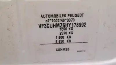 Peça sobressalente para automóvel em segunda mão charrió / suporte de eixo de trás por peugeot 2008 i (cu_) 1.2 vti referências oem iam 1607197380  