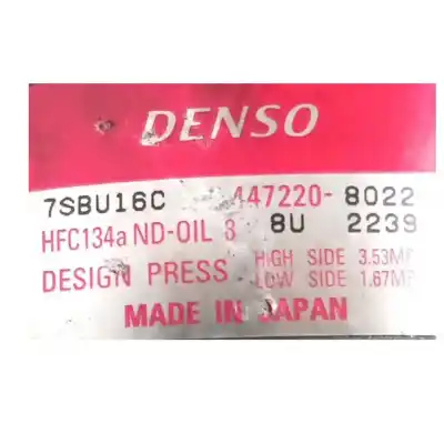 Second-hand car spare part air conditioning compressor for bmw 5 (e39) 530 d oem iam references 64526910459  