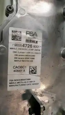 Автозапчасти б/у преобразователь мощности за citroen c4 iii (ba_, bb_, bc_) e-c4 (bczkxc) ссылки oem iam 9855472680  