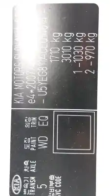 Pezzo di ricambio per auto di seconda mano piantone dello sterzo per kia venga (yn) 1.4 cvvt riferimenti oem iam 563101p250  