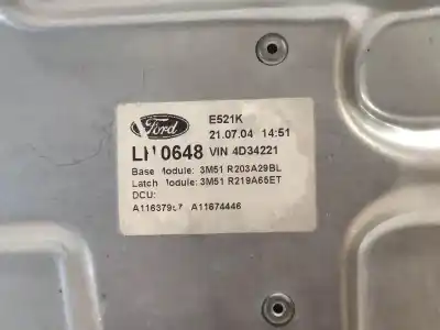 Second-hand car spare part driver left window regulator for ford c-max ii (dxa/cb7, dxa/ceu) 1.5 tdci oem iam references 1738645  