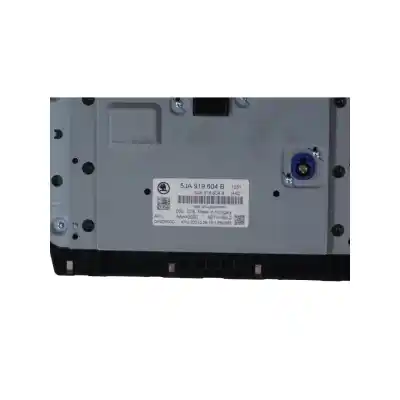 Автозапчасти б/у аудиосистема / радио cd за skoda rapid (nh3, nk3, nk6) 1.6 tdi ссылки oem iam 5ja919604b   Автозапчасти б/у аудиосистема / радио cd за skoda rapid (nh3, nk3, nk6) 1.6 tdi ссылки oem iam 5ja919604b