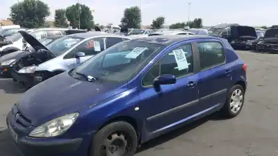 Pièce détachée automobile d'occasion serrure de porte avant gauche pour peugeot 307 (s1) 2.0 hdi fap cat références oem iam 9135n6  