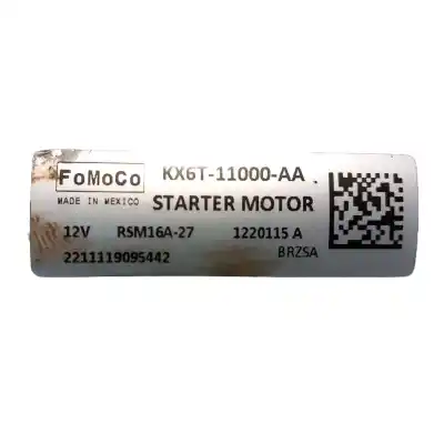 Автозапчастина б/у двигун запускається для ford focus iv (hn) 2.3 st ecoboost посилання на oem iam kx6t11000aa  