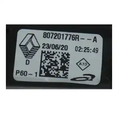 Автозапчасти б/у регулятор стекла переднего правого за renault clio v (b7_) 1.0 lpg (b7mt) ссылки oem iam 807201776r  