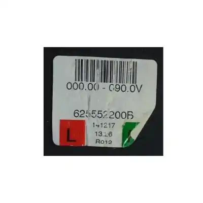 Автозапчастина б/у задній ремін безпеки для dacia logan ii 1.5 dci посилання на oem iam 625552200b  