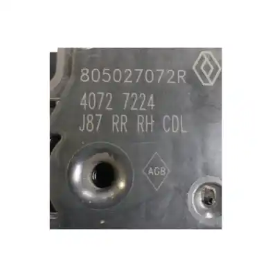 Second-hand car spare part rear right door lock for renault captur i (j5_, h5_) 0.9 tce 90 oem iam references 805027072r  