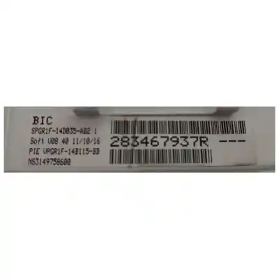 Second-hand car spare part electronic module for renault captur i (j5_, h5_) 0.9 tce 90 oem iam references 283467937r  
