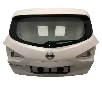 Peça sobressalente para automóvel em segunda mão porta da mala / tampa traseira por nissan pulsar fastback (c13) 1.2 dig-t referências oem iam k01003zlma