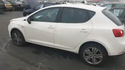 Peça sobressalente para automóvel em segunda mão porta do automóvel traseira esquerda por seat ibiza iv (6j5, 6p1) 1.6 tdi referências oem iam 6j4833055  