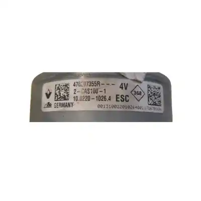 Автозапчасти б/у абс за renault megane iv fastback (b9a/m/n_) 1.5 dci 110 (b9a3) ссылки oem iam 476607355r  