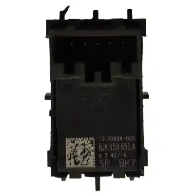 Автозапчасти б/у выключатель переднего правого окна за seat toledo iv (kg3) 1.4 tsi ссылки oem iam 6ja959855a  