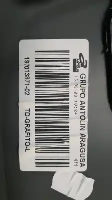 Автозапчасти б/у обивка задней правой двери за seat toledo iv (kg3) 1.4 tsi ссылки oem iam 3r0867306  