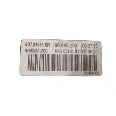 Pezzo di ricambio per auto di seconda mano alzacristalli anteriore sinistro per renault megane iii fastback (bz0/1_, b3_) 1.5 dci (bz0c) riferimenti oem iam 807315510r  