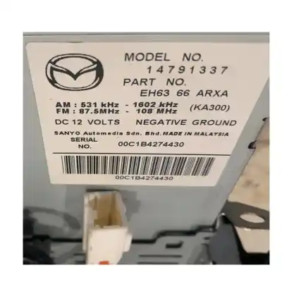 Second-hand car spare part audio system / radio cd for mazda cx-7 (er) 2.2 mzr-cd awd (er10a) oem iam references 14791337  