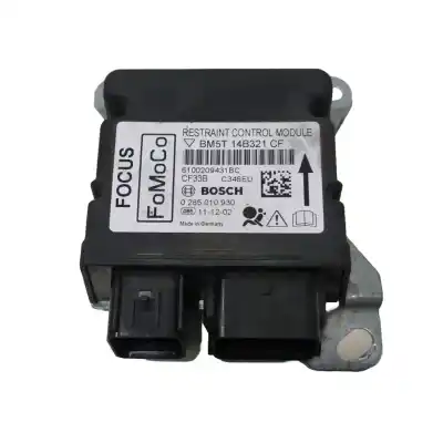 Peça sobressalente para automóvel em segunda mão centralina de airbag por ford focus iii turnier 1.6 tdci referências oem iam bm5t14b321cf
