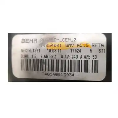 Peça sobressalente para automóvel em segunda mão motor de sofagem por citroen ds3 (sa_) 1.6 hdi 110 referências oem iam t4054001  